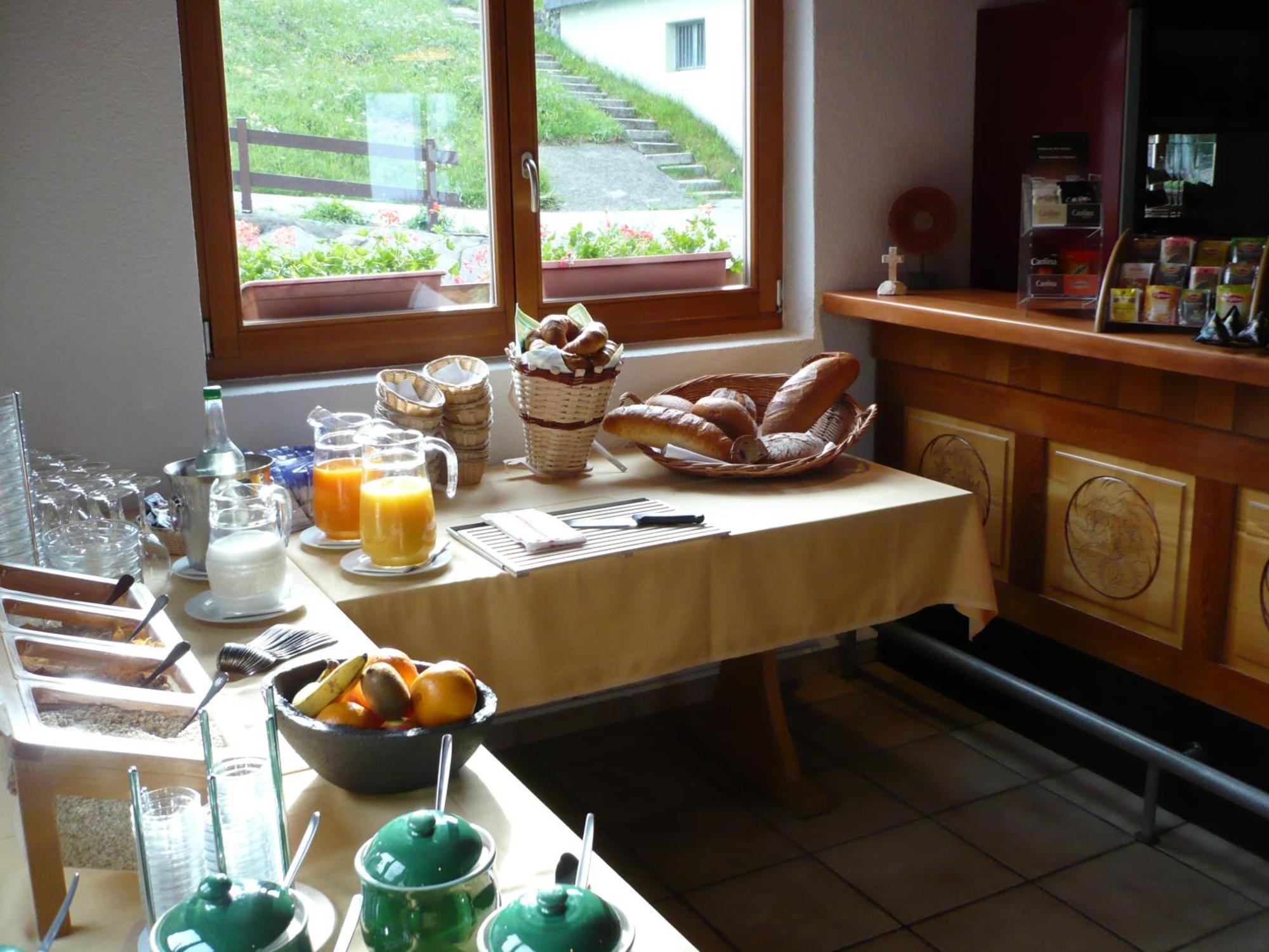 Hotel Bellwald Restoran foto